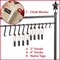 3ft Christmas Stocking Holder Stand - Holiday Decor Hanger Display, Black